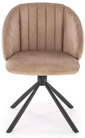 Scaun rotativ K533 stofa cappucino
