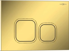 Mexen Tex 03 buton de spălare, auriu șampanie strălucitor - 6103-08