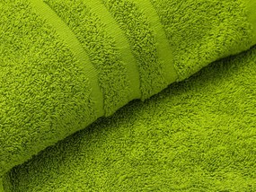 2x prosop Confort 70x140 cm verde deschis, 100% bumbac