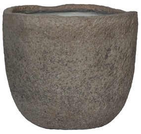 Ghiveci de flori Mt. Russell, diorit gri, dimensiuni multiple - Ghivece de ceramică mărimea: XL - ⌀ 61, h. 52 cm