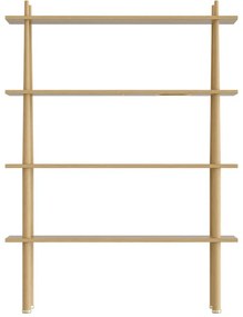 Sistem modular de rafturi în culoare naturală cu aspect de lemn de stejar 110x148 cm Stories – UMAGE