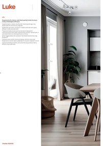 Lustră pe cablu Redo 01-3212 LUKE 6xE27/42W/230V negru