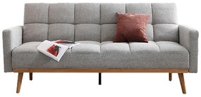 Canapea extensibila 214x84x84 cm Dallas Light Grey