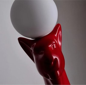 Figurina design decorativ cu iluminat PUMA RED