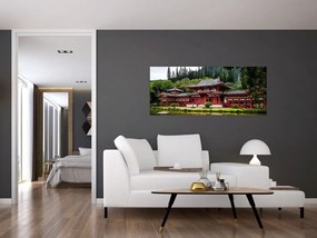 Tablou - mănăstire budhistică (120x50 cm)