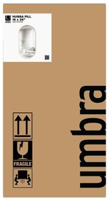 Oglindă de perete 46x91 cm Hubba – Umbra