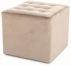 Scaun Lori Velvet, maro deschis