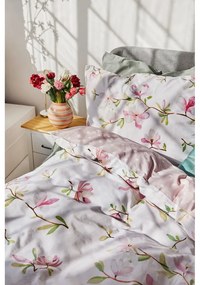 Lenjerie de pat din bumbac pentru pat dublu Bonami Selection Blush, 200 x 220 cm