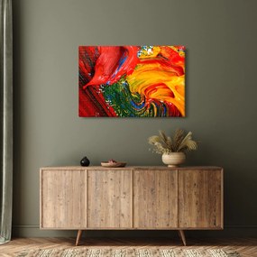 Tablou - Abstractizare albăstrire cu o perie (90x60 cm)