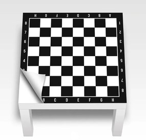 Autocolant pentru masă de şah 54 x 54 cm