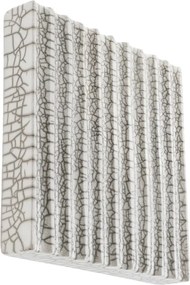 Decoratiune de perete LUX realizata manual din ceramica Division straight