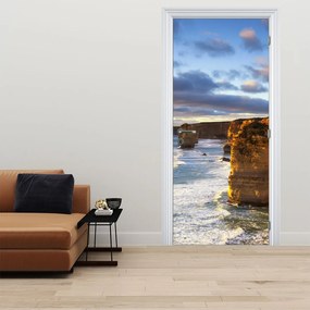 Fototapet pentru ușă - Stânci de mare (95x205cm)
