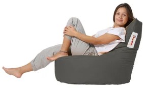 Fotoliu puf 70x70 cm gri