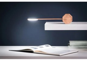 Veioză maro deschis LED (înălțime 38 cm) Octagon One – Gingko