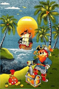 Covor Kolibri 11059-180 comoara piratilor Selectează mărime: 160 X 230