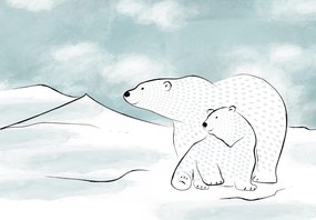 Fototapet - Urs polar (147x102 cm)
