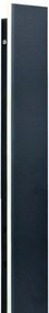 MIRANA Aplica LED de exterior, 8W, 230V, 4000K, IP44, 30 cm, negru