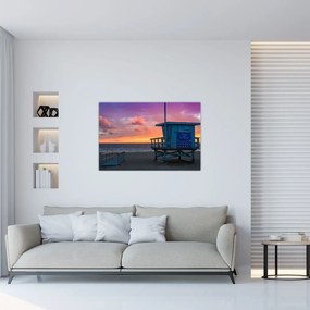 Tablou de pe plaja Santa Monica (90x60 cm)
