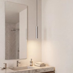 Lampă suspendată de design Gunmetal GU10 50mm IP44 - Tuba