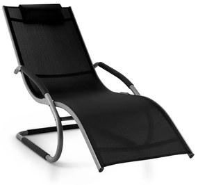Sunwave Gartenliege punte leagăn șezlong Relax taupe negru