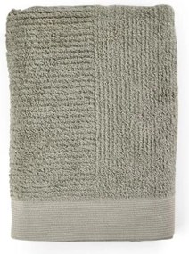 Prosop din bumbac 100 % Zone Classic Eucalyptus, 70 x 140 cm, gri verde