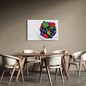 Tablou - bol cu fructe de pădure (90x60 cm)