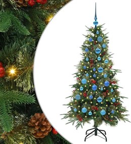 vidaXL Brad de Crăciun artificial cu ramuri articulare Verde 150 cm