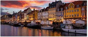 Tablou - Nyhavn, Copenhaga (120x50 cm)