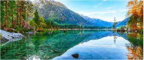 Tablou - Lacul Hintersee (120x50 cm)