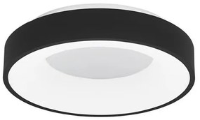 Plafoniera LED moderna 38cm RANDO THIN negru NVL-9353831