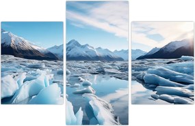 Tablou - Formațiuni glaciare (90x60 cm)