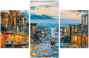 Tablou - Telecabină, San Francisco (90x60 cm)