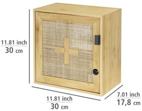 WENKO 25613100 - Dulap ALLEGRE 30 x 30 cm, maro