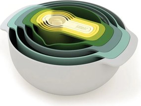 Set 9 boluri universale Joseph Joseph Nest Opal