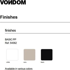 Set de 4 Scaune de exterior / interior design modern premium FAZ CHAIR 54062 Vondom