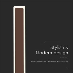 Aplică LED de exterior LED/17W/230V 3000K IP65 maro