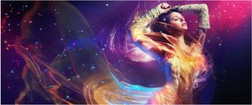 Tablou - Femei mistice (120x50 cm)