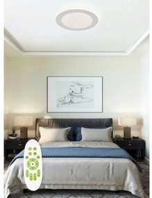 Plafonieră LED dimabilă LED/51W/230V albă Top Light + telecomandă