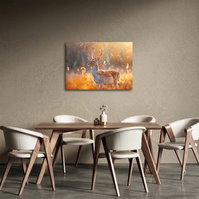 Tablou - Cerb în câmp (70x50 cm)