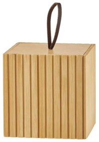 Cutie cu capac pentru dischete demachiante, Bamboo