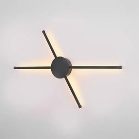 Aplică LED Brilagi LUGO QUATTRO LED/16W/230V negru