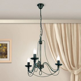 Candelabru design rustic cu 3 brate Vela LU 1531/3 Antik OR