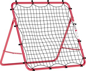 SPORTNOW Plasă Rebounder pentru Fotbal, Ușor de Montat, cu 5 Unghiuri Ajustabile, Echipament Portabil pentru Antrenament și Practică de Fotbal, Baseball și Softball în Grădină sau în Parc | Aosom Romania