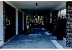 Spot de exterior 1xGU10/7W/230V IP54 negru Zambelis E309