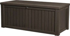Keter cutie de depozitare pentru grădină Rockwood570 l, maro
