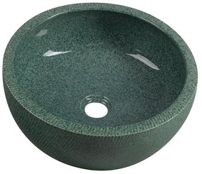 Chiuvetă verde rotundă din ceramică ø 42 cm Priori – Sapho
