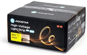 Aigostar - Bandă LED 50m LED/400W/230V 3000K IP65