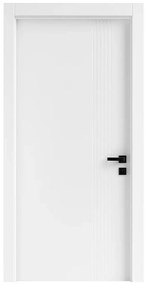 Usa Interior din MDF Novo Doors NDF65 LUX PREMIUM SOFT TOUCH, Cadru din Lemn Masiv, KIT COMPLET, Toc Reglabil de 10 CM INCLUS, Plinta pe Ambele Parti