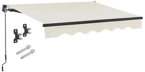 Juskys Marchiză 300 cm - crem