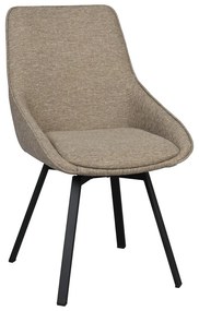 Scaune de dining bej 2 buc. Alison – Rowico